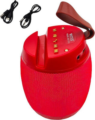 Bluetooth Speaker 5W with Radio Red