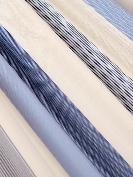 Showood Hängesessel Einzeln Stoff Blau 145x105cm