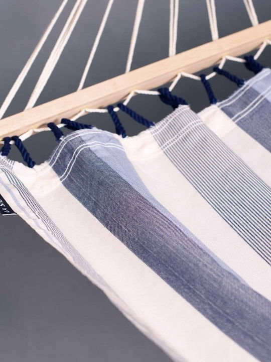 Showood Hamac Material Textil Albastru 300x140cm