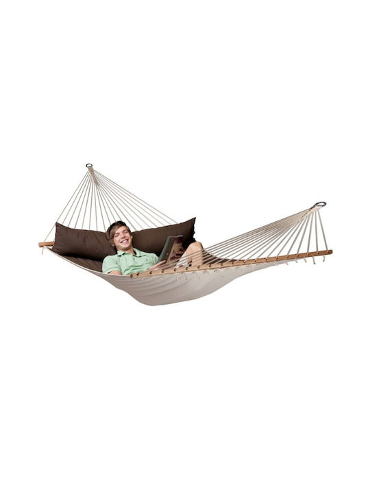 Showood King Size Hammock Brown 400x140cm