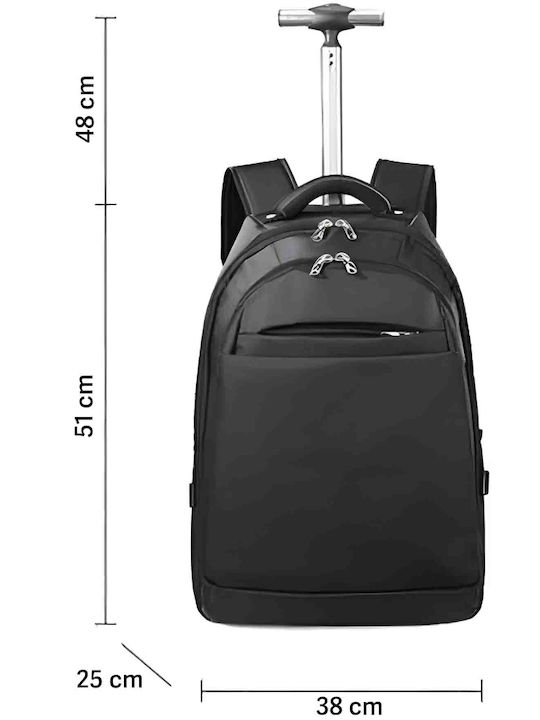 Quasar Backpack Αδιάβροχο 32lt Μαύρο