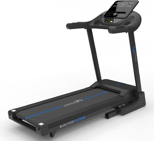 Upower Marathon 2.5hp Ηλεκτρικός Αναδιπλούμενος Διάδρομος Γυμναστικής για Χρήστη έως 130kg