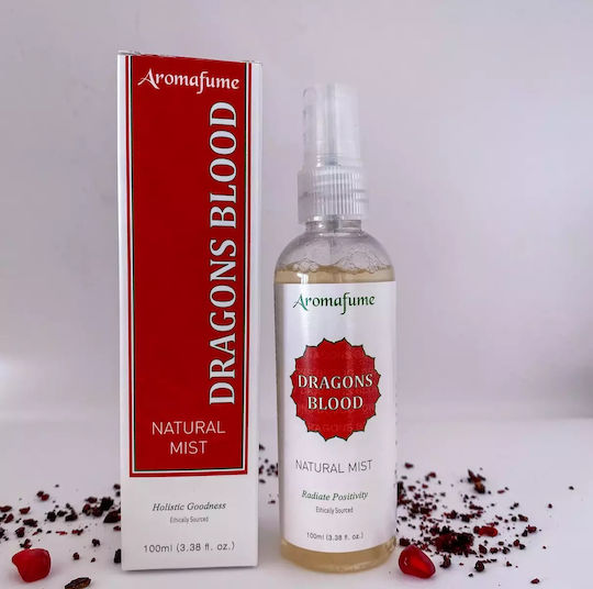 Spray aromatic de curățare a spațiului cu energie și auriu Dragon's Blood, 100ml