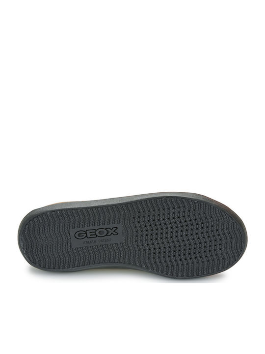 J Gisli Παιδικά Sneakers High Ανατομικά με Σκρατς Καφέ