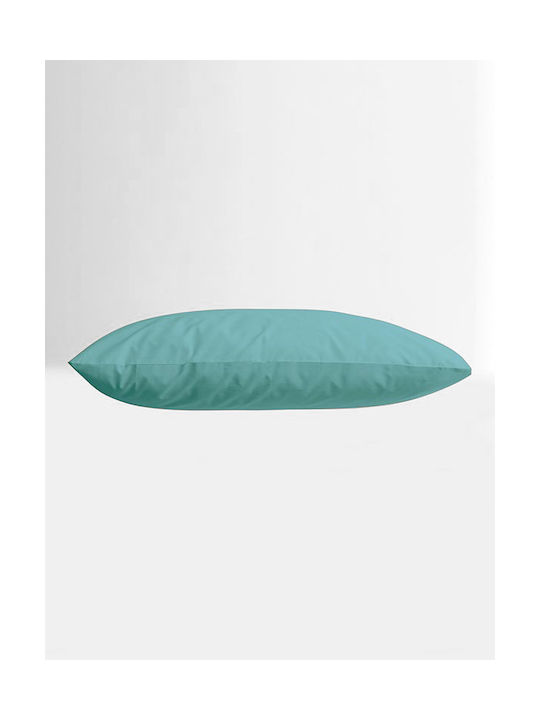 Sunshine Menta Pillowcase Set with Envelope Cover 020 Aqua 50x70cm.