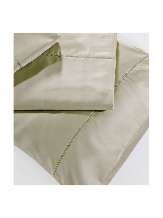 Down Town Home S250 Pillowcase Set Oxford 04 Linen 52x75cm.