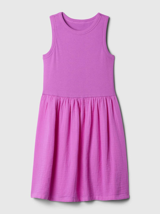 GAP Rochie pentru Copii Fără mâneci Pink