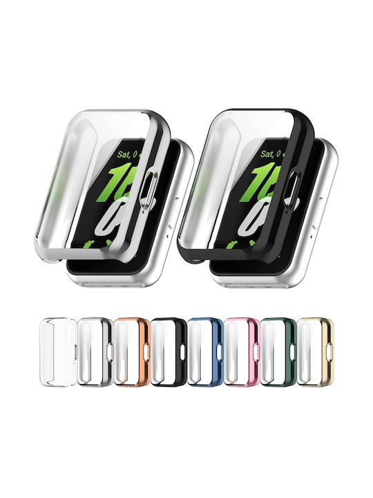 Κάλυψη Силиконов Калъф в Син цвят за Samsung Galaxy Fit 3