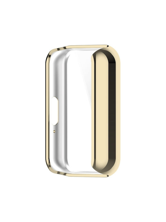 Acoperire Carcasă de Silicon în culoarea Auriu pentru Samsung Galaxy Fit 3