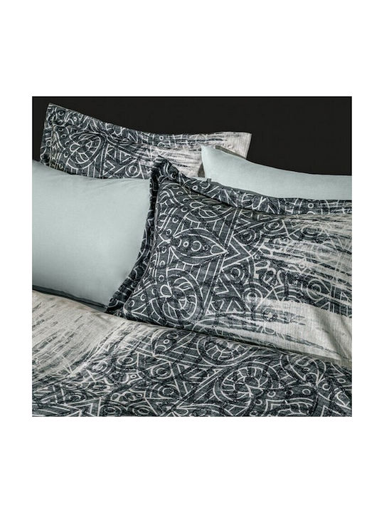 Guy Laroche Vivendi Σετ Μαξιλαροθήκες Oxford Stormy 50x70εκ.