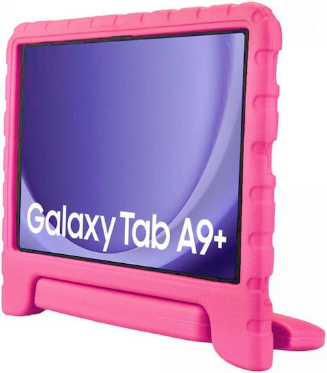 HappyCase Back Cover Ανθεκτική για Παιδιά Ροζ (Samsung Galaxy Tab A9 Plus 11" X210 / X215 / X216)