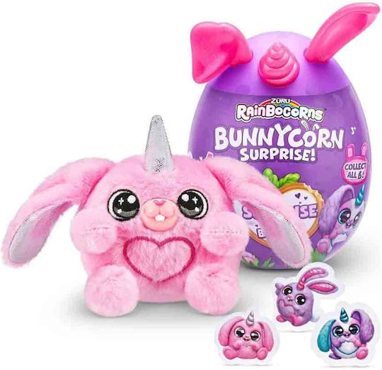 Zuru Λούτρινο Λαγουδάκι Rainbocorns - Bunnycorn (Διάφορα Σχέδια) 1τμχ