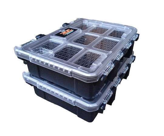 Keter ROC Pro Gear 2.0 Tool Compartment Organizer Black 34.8x26.8x9.5cm