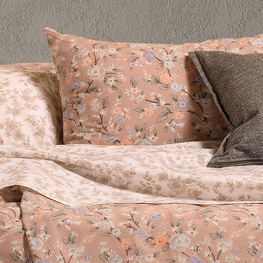 Melinen Amy Σετ Μαξιλαροθήκες με Φάσα Beige 50x70εκ.