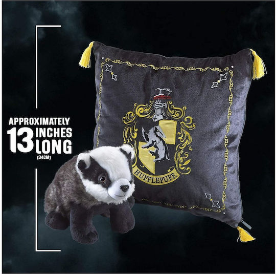 The Noble Collection Λούτρινο Harry Potter Hufflepuff House Mascot & Cushion 34 εκ.