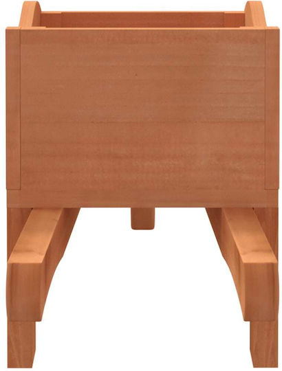 vidaXL Set 2 Planters Wooden Massif Wood