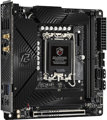 ASRock B760I Lightning WiFi Placă de bază Micro ATX cu Intel 1700 Socket