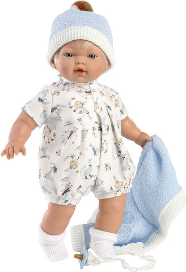 Llorens Juan Бебешка Кукла Roberto Doll Плачеща 33 см