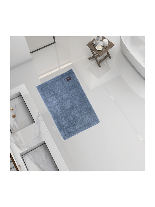 Greenwich Polo Club Bath Mat Cotton 2686 220760902686 Blue 60x90cm