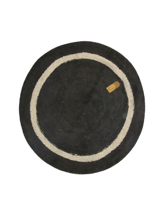 Viosarp Bath Mat Cotton Round Width 100cm (Various Colors)