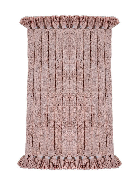 Kentia Badematte Baumwolle Rechteckig Nova 000069606 40 Salmon Pink 50x60cm