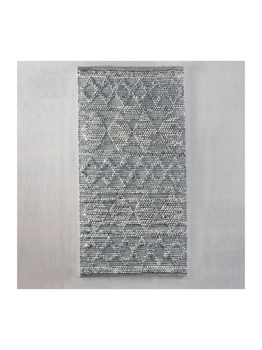 Rythmos Πατάκι Μπάνιου Kenya 120-141 Γκρι 60x120εκ.