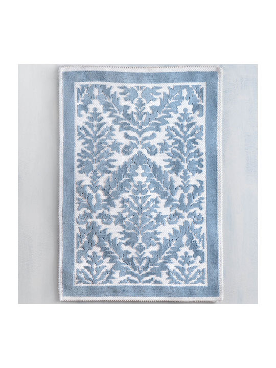 Rythmos Bath Mat Bukle 120-159-008 Blue 50x80cm