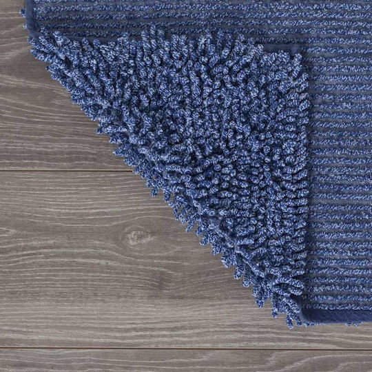 Sealskin Bath Mat Cotton Misto 294616823 Blue 60x60cm