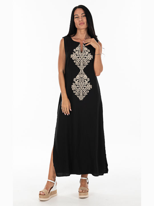 Donna Martha Summer Dress Black