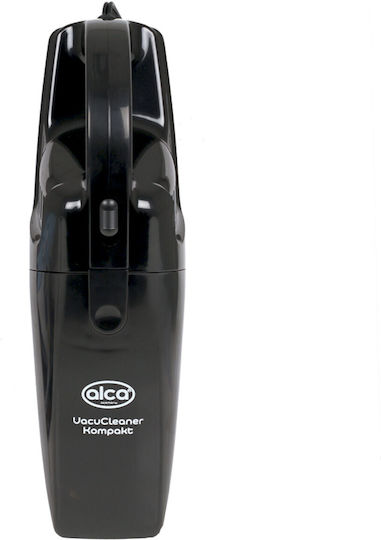 Alca Handstaubsauger für Autos Trockenes Saugen mit Leistung 60W & Zigarettenanzünderkabel 12V
