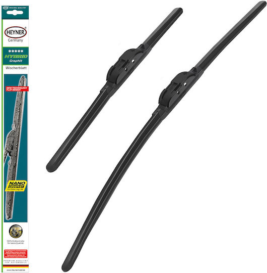 Heyner Windscreen Wiper Set Suitable Alfa Romeo Spider 939 September 2006 December 2010 Hybrid
