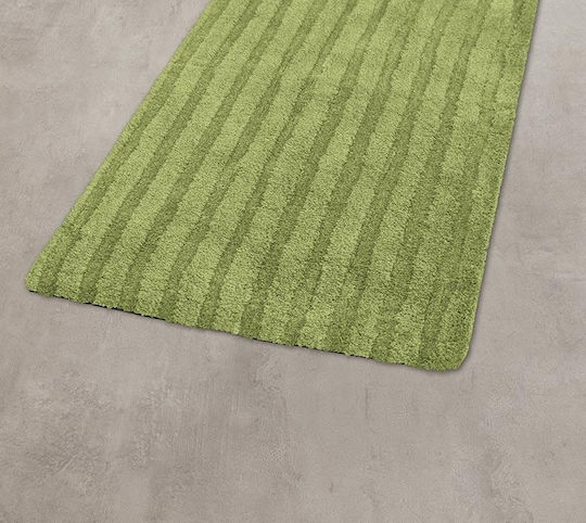 Kleine Wolke Bath Mat Cord 9170616135 Green 60x60cm