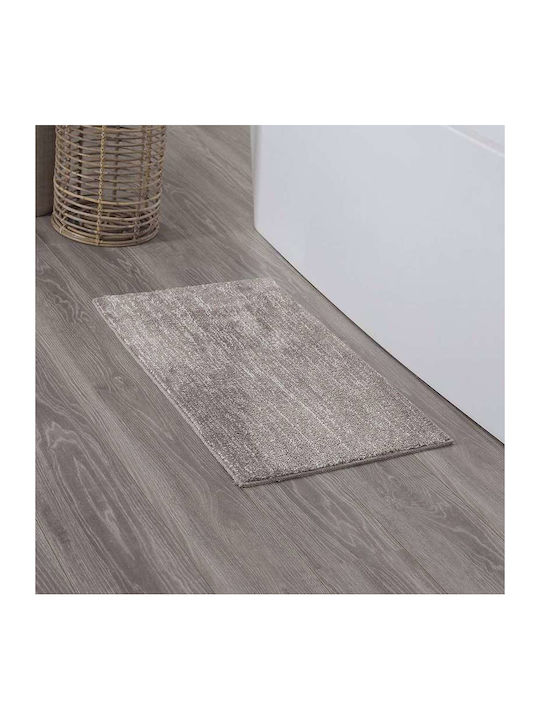 Sealskin Неслизащо Бански килим Микрофибър Правоъгълена Speckles 294605467 Taupe 50x80бр