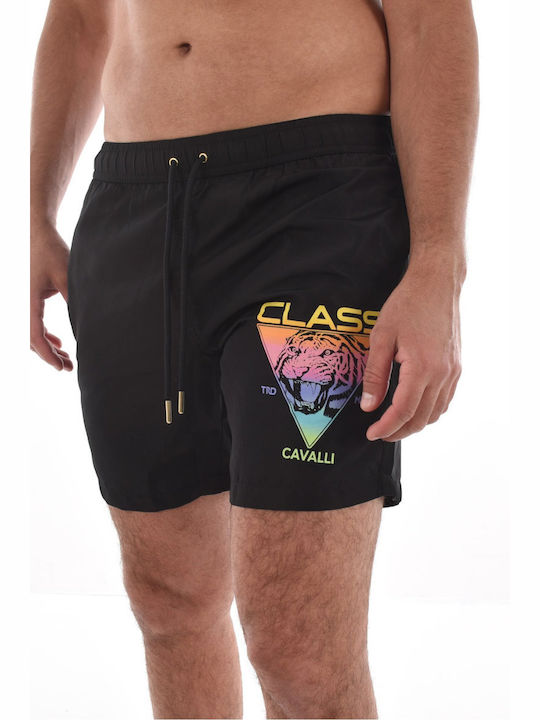 Roberto Cavalli Herren Badebekleidung Shorts Black