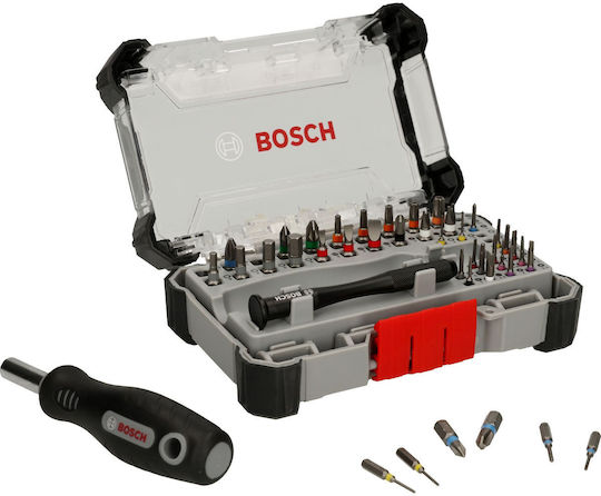 Bosch Screwdriver with 42 Interchangeable Tips