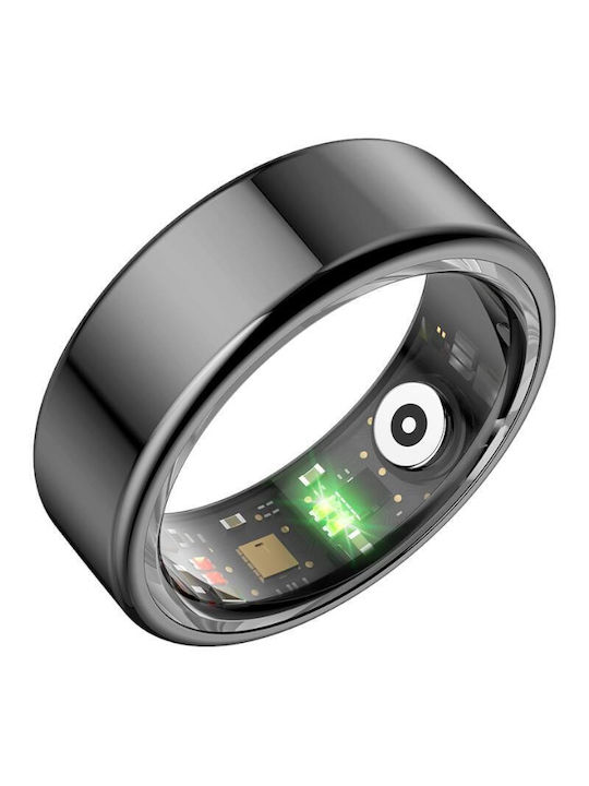 Colmi R02 Smart Ring (Size 11 - 20.6mm) Tracker de Activitate cu Pulsometru Negru