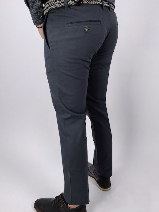 Παντελόνι Chino σε Slim Εφαρμογή Γκρι