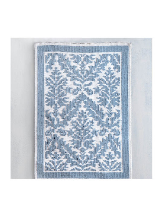 Rythmos Bath Mat Bukle 120-160-008 Blue 60x90cm