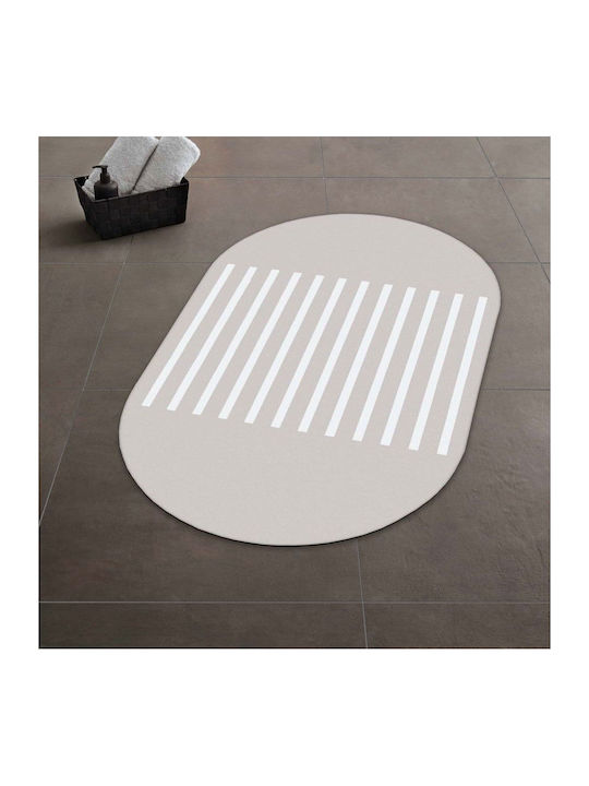 Kleine Wolke Бански килим Овални Surf 9175158207 Сив 50x80бр