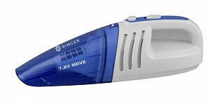 Singer Move HVC-720 Rechargeable Handheld Vacuum 7.2V White