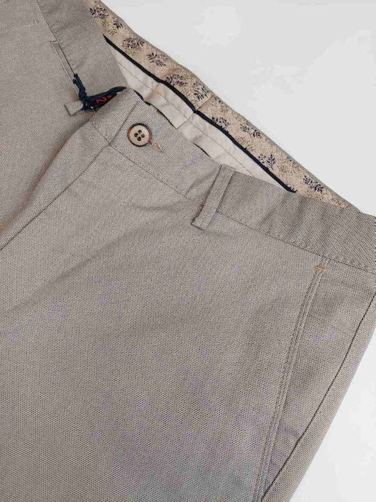 Trousers Chino in Slim Fit Beige