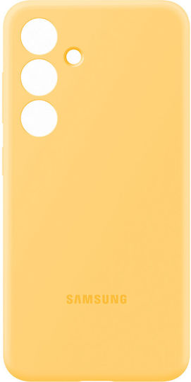 Samsung Back Cover Σιλικόνης Κίτρινο (Galaxy S24)