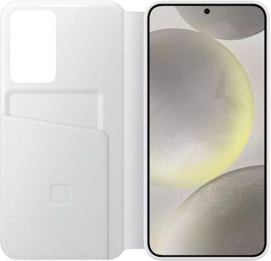 Samsung Smart View Wallet Plastic White (Galaxy S24+)