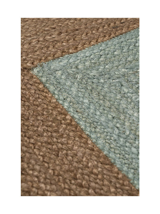 Rug Rectangular Summer from Jute Natural