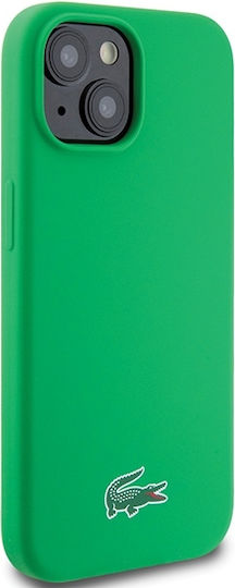 Lacoste Silicone Magsafe Back Cover Πλαστικό Πράσινο (iPhone 15)