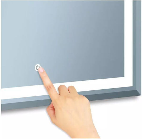Банско Огледало LED 60x80см