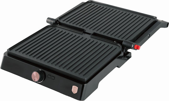 Berlinger Haus Τοστιέρα για 4 Τοστ 2200W Black Rose