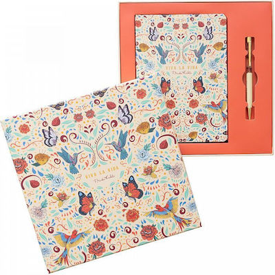 Premium Notebook Pen 96 Pages A5 100gsm Frida Kahlo Viva La Vida