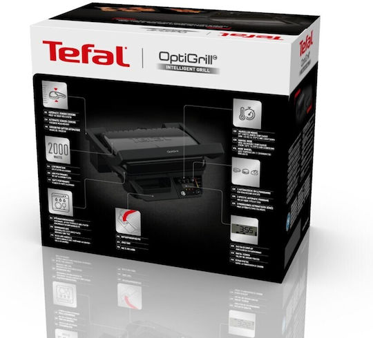 Tefal Optigrill Sandwichmaker Grill 2000W Schwarz