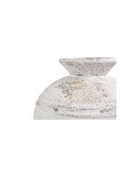 Soulworks Decorative Vase White 35x35x40cm